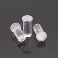Tube 3Mm Tête Ronde 10Mm Acrylique Fonte Plpc-100 Plp2-188 Clair Simple Montage Conseil Rigide En Plastique Transparent Led Guide Lumière Tuyau