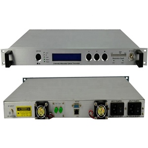 1550nm <strong>External</strong> <strong>Modulation</strong> Optical <strong>Transmitter</strong> 2 Outputs RF to Fiber Optical <strong>Transmitters</strong> Long Distance 2*7dbm 3 Years 2 Ports - Product Image 1