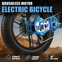 CMACEWHEEL Y20 PRO 250W Roda Belakang Tanpa Sikat Berbahan Aluminium Alloy Ban Lebar Baterai Lithium 48V Sepeda Listrik Lipat untuk Perkotaan dan Salju