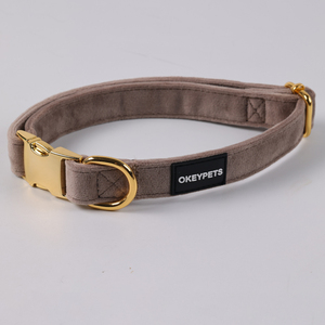 <span class=keywords><strong>Collar</strong></span> de perro de diseñador de alta calidad, hebilla de Metal, liberación rápida, seguridad para caminar al aire libre, <span class=keywords><strong>Collar</strong></span> de perro de terciopelo de malla suave - Product Image 2
