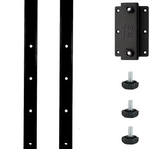 Extensión DE MESA DE ACERO INOXIDABLE Premium con tapa de madera Mejora la decoración y funcionalidad del hogar Embalaje de pedidos por correo sin complicaciones - Product Image 1