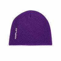 Personnalisé 100% Acrylique Hiver Crâne Cap Brodé Walf Checks Beanie Personnalisé Tricot Casquettes Logo Chapeaux