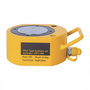 Vérin hydraulique fin Fpy-100 100T, course de 21 mm, usage industriel - Product Image 1
