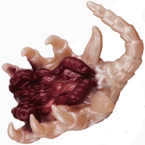 GEEBA Innovador Masturbador Masculino Alienígena Facehugger Pussy, Vagina de Fantasía de Bolsillo, Vagina de Silicona, Vagina Alienígena - Product Image 1
