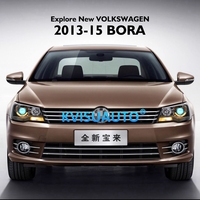 Accesorios de Actualización de Faros Delanteros CQL, Lente Bi-LED Bi-Xenón de 3.0 Pulgadas, Tipo Proyector 3R G5 para VW BORA 13-15
