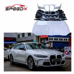 Para <span class=keywords><strong>BMW</strong></span> <span class=keywords><strong>I4</strong></span> G26 Upgrade <span class=keywords><strong>M4</strong></span> Style Body Kit con parachoques delantero Hood Grille <span class=keywords><strong>I4</strong></span> Bodykit - Product Image 1