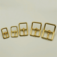 20mm 25mm 32mm 38mm diverses taille de matériel de sac à main et collier pour animaux de compagnie accessoires de haute qualité en laiton massif boucle ardillon pour les ceintures