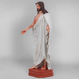 Estatuas Religiosas Católicas <span class=keywords><strong>de</strong></span> Resina al por Mayor <span class=keywords><strong>de</strong></span> Fábrica, Jesús Bautizado, Figuras <span class=keywords><strong>de</strong></span> Resina Personalizadas, Recuerdos Católicos, el <span class=keywords><strong>Cristo</strong></span> Resucitado - Product Image 3