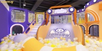Luckyplay Toboggan en plastique pour aire de jeux intérieure, idéal pour parcs d'attractions, écoles et usage commercial, taille personnalisable, haute qualité, produit phare