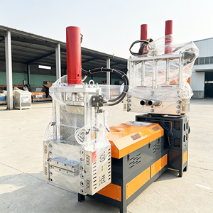 Vertical Screenless Sinle Twin Screw Granulator Fish Feed Machine - Product Image 2