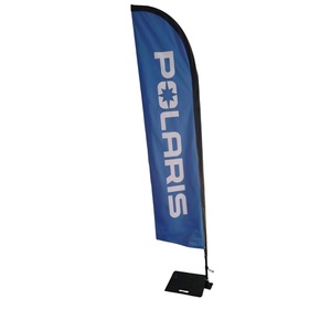 Bandera de Pluma de Poliéster Ecológica con Impresión de Logotipo Personalizado, Bandera Publicitaria Promocional para Agencias de Viajes y Automoción - Product Image 6