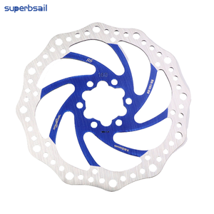 Superbsail高品质160毫米制动盘，用于公路自行车制动转子垫，带6个螺钉更换附件 - Product Image 5