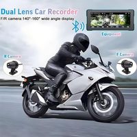 GPS moto tactile amélioré de 6,86 pouces avec CarPlay/Android Auto sans fil et prise en charge de l'enregistrement double caméra ODM/OEM