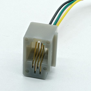 Conector Modular 616E 4P4C RJ9 hembra PCB Jack para teléfono auricular dispositivo <span class=keywords><strong>de</strong></span> comunicación accesorio <span class=keywords><strong>de</strong></span> montaje <span class=keywords><strong>de</strong></span> placa <span class=keywords><strong>de</strong></span> circuito - Product Image 1