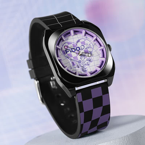 Reloj de Cuarzo para Mujer, Reloj Luminoso de Silicona con Bloques de Color para Hombre, Resistente al Agua - Product Image 2