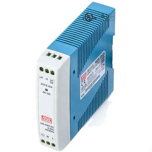 MDR-10 Serie 10W 5 V/12 V/15 V/24 V Din Rail Usp Mean Well smps Schakelende Voeding