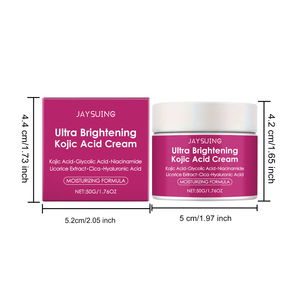 Kojic Acid Moisturizing Cream Cares for Delicate Facial Skin, Brightens and Locks in Moisture, Nourishing <b>Face</b> Cream - Product Image 2