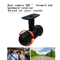 Caméra de tableau de bord Firecore Hx-6802 en gros, caméra de voiture avant et interne HD 1080P, caméra de vision nocturne IR, caméra de tableau de bord à 360 degrés pour voiture
