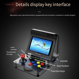 Máy Chơi <span class=keywords><strong>Game</strong></span> Cầm Tay Cổ Điển Danh Sách Mới 400 3000 Trò Chơi Bé Trai 2 Bộ Điều Khiển Máy Chơi <span class=keywords><strong>Game</strong></span> Cầm Tay - Product Image 5