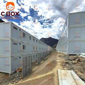 Casas Contenedor CBOX, Edificio Modular de Oficina Rectangular de 2x10m con Instalación In Situ - Product Image 2