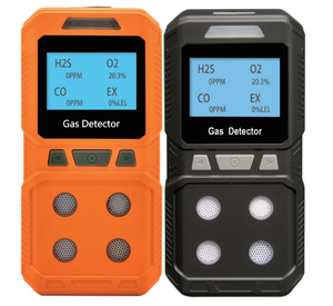 Analyseur de gaz LCD portable 4-en-1 à <span class=keywords><strong>prix</strong></span> d'usine, détecteur de gaz haute précision H2S <span class=keywords><strong>O2</strong></span> CO, multi-gaz explosif pour usage en laboratoire, garantie 1 an - Product Image 6