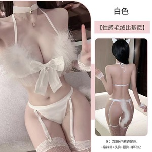 Sous-vêtements de lapin de Noël sexy Jeu de rôle Lingerie de Noël amusante du Nouvel An pour femmes - Product Image 5