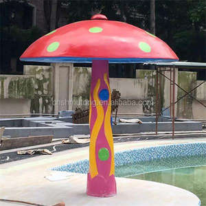 Прямая Продажа с завода, оцинкованная стальная пластиковая брызговая площадка для воды, оборудование для парка с распылителем для коммерческой наружной воды - Product Image 6