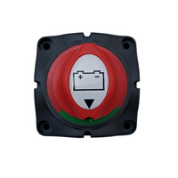 Interrupteur Rotatif Détachable Robuste DPDT 12V 24V 48V pour Batterie de Voiture, Véhicule, Camping-Car, Bateau - Kit de Coupure d'Alimentation Principal