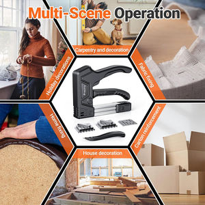 Agrafeuse manuelle industrielle robuste avec boîtier en nylon PA6, poignée <span class=keywords><strong>ergonomique</strong></span>, conception anti-blocage - Product Image 6