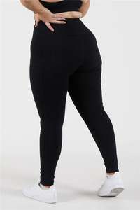 <span class=keywords><strong>Leggings</strong></span> all'ingrosso in Nylon di Spandex <span class=keywords><strong>Leggings</strong></span> donna atletici collant taglie forti - Product Image 2