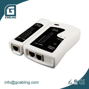 Gcabling Tester Insert Cutting Crimping Tool Binding Wire Testeur <span class=keywords><strong>Rj45</strong></span> Boot Connector Network Maintenance Tool Toolkit Set Box - Product Image 2