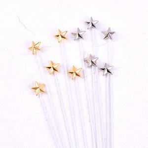 XJH 50 piezas estrella plástico pastel Topper Feliz cumpleaños <span class=keywords><strong>Fondant</strong></span> pastel decoración herramienta hornear pastel Decoración - Product Image 4