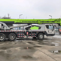 Grue Zoomlion ZTC25 d'occasion de 25 tonnes avec moteur Cummins, hauteur de levage de 30 m, modèle 2023