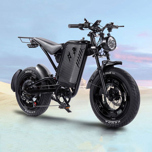 Bicicleta Eléctrica <span class=keywords><strong>de</strong></span> <span class=keywords><strong>Montaña</strong></span> <span class=keywords><strong>de</strong></span> Alto Rendimiento con Llantas Gruesas para Ciudad, 500W 48V, Cuadro <span class=keywords><strong>de</strong></span> Acero, Estilo Retro, Todoterreno, con Asistencia <span class=keywords><strong>de</strong></span> Potencia <span class=keywords><strong>de</strong></span> Litio - Product Image 5