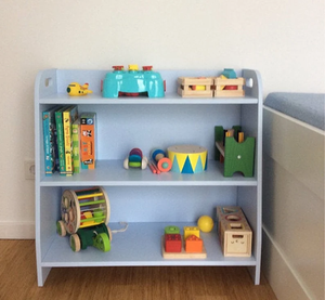 Modern Montessori Toy Shelf Storage Cabinet Wood Set with <b>Kids</b> <b>Study</b> <b>Table</b> and Chair <b>for</b> <b>Kid's</b> Room - Product Image 3