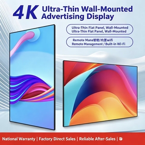 จอแสดงผล LED แบบติดผนัง 4K HD ความละเอียด 1920x1080p พร้อมระบบ CMS ในตัว สำหรับโฆษณาในอาคาร สีฟ้าอ่อน 178 °   มุมมองการมองเห็น - Product Image 2
