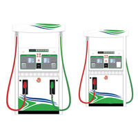 Dispensador de Combustible para Gasolinera con 6 Boquillas, 3 Productos, Precisión del 0.30%, a Prueba de Explosiones, con Impresora para Sudáfrica