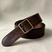 Cuir synthétique PU gaufré effet écaille de poisson 3D 1,2 mm pour sacs, sacs à main, ceintures et chaussures - Vente en gros