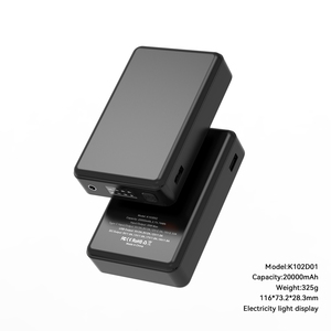 Ventilateur de refroidissement Vêtements DC Power Bank 20000mAh 17V <span class=keywords><strong>19V</strong></span> Batterie rechargeable 35W USB C Charge rapide 24V Powerbanks pour veste - Product Image 3