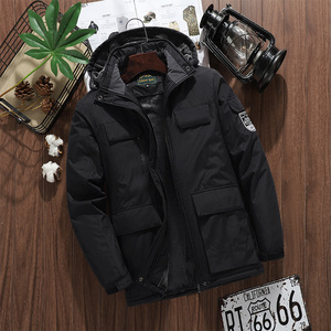 Men's Winter Soft Shell Jacket Winter Outdoor Thick <strong>Velvet</strong> Fleece Oversize Windbreaker <strong>Coat</strong> - Product Image 6