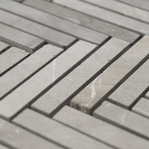 Mosaico Grey Arrows 30x30 cm 10 mm Finitura Opaca Bordi Irregolari Piastrella in Pietra Naturale - Product Image 5