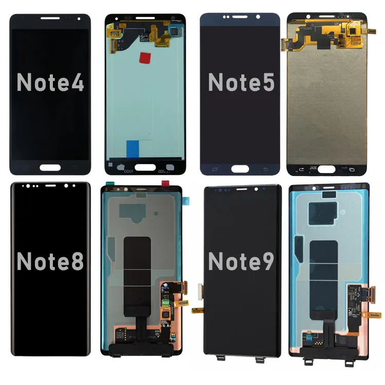 Hot Sale Screen Original Display Replacement Note 4 5 8 9 Lcd For Samsung Galaxy Note 8 9