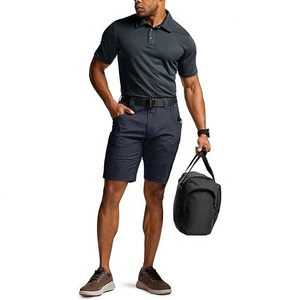 OEM Polos de golf de luxe de haute qualité en nylon/cachemire antibactérien respirant imprimé extensible 100% coton séchage rapide pour l'extérieur - Product Image 3