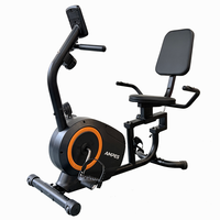 Vélo d'exercice couché en gros, fournisseur d'usine OEM, équipement de fitness à résistance magnétique pour entraînement cardio à domicile