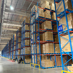 מדפי אחסון תעשייתיים של Jracking, מדפי משטחים מפלדה בתקן אירופאי לתעשייה כבדה, בעלי תו תקן CE - Product Image 3