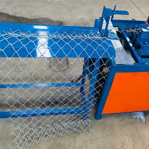 Nóng bán dẫn sử dụng Chuỗi liên kết hàng rào Máy làm | Điều chỉnh kích thước lưới | dây thép mạ kẽm | Tiêu thụ năng lượng thấp - Product Image 2