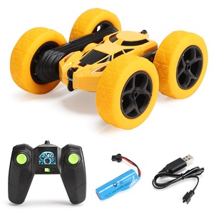 AiJH - Coche de Acrobacias Todoterreno con Control Remoto de 4 Canales, con Cable USB de Doble Cara, Recargable, Juguetes RC - Product Image 1