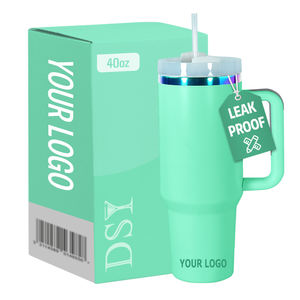 Tazas Holográficas Grabadas con Láser de 40 oz, Vasos con Aislamiento de Doble Pared y Recubrimiento en Polvo para Grabado Láser - Product Image 1