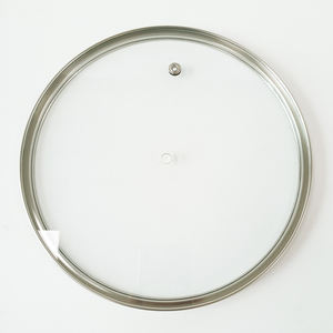 <span class=keywords><strong>Tapa</strong></span> de vidrio templado para sartenes, ollas, cubierta de <span class=keywords><strong>tapa</strong></span> de vidrio tipo G plana personalizada - Product Image 2