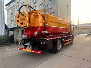 รถดูดสิ่งปฏิกูล SINOTRUK M3 ขนาด 4x2 เครื่องยนต์ Weichai 220 แรงม้า ถังเก็บน้ำแยกส่วนด้านข้างขนาด 12-15 ลูกบาศก์เมตร พร้อม PTO หรือปั๊มสุญญากาศเครื่องยนต์เสริม - Product Image 6